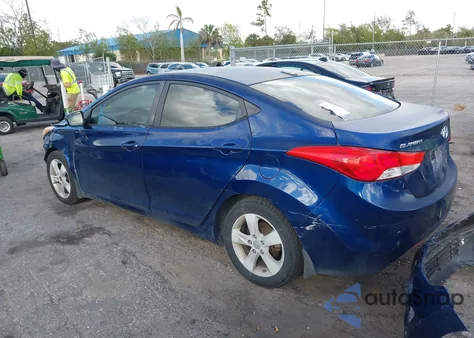 2013 Hyundai Elantra Gls/Limited z USA, uszkodzony, nr VIN KMHDH4AE0DU664000